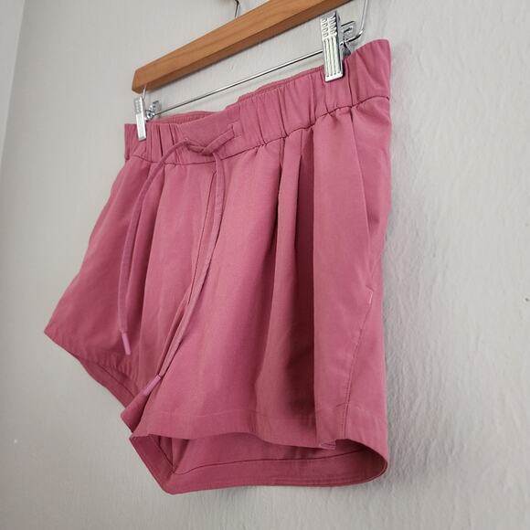 Lululemon Stroll At Sundown Short 3" Cherry Tint Swift Fabric Drawcord (6) - Picture 6 of 10